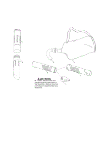 Vac Tubes & Bag parts for Poulan Leaf Blower BVM200VS TYPE 4 from AppliancePartsPros.com