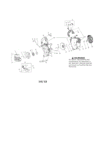 Scroll  /  Impeller  /  Fuel Tank parts for Poulan Leaf Blower BVM210FA from AppliancePartsPros.com