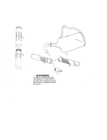 Vac Tubes & Bag parts for Poulan Leaf Blower BVM210FA from AppliancePartsPros.com