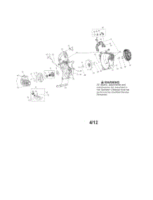 Handle  /  Impeller  /  Scroll parts for Poulan Leaf Blower BVM210VS TYPE 3 from AppliancePartsPros.com