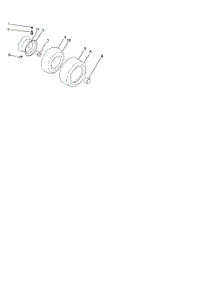 Wheels And Tires parts for Poulan Riding Mower Tractor C20H42YT from AppliancePartsPros.com