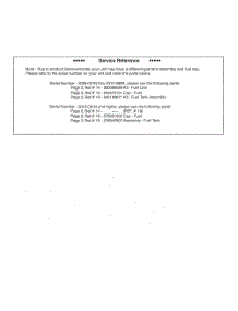 Service Reference parts for Poulan Grass Line Trimmer CC2128 from AppliancePartsPros.com