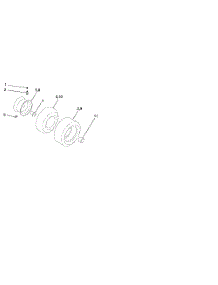 Wheels And Tires parts for Poulan Riding Mower Tractor DB18542YT from AppliancePartsPros.com