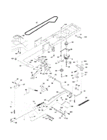 Drive parts for Poulan Riding Mower Tractor DB185H42YT from AppliancePartsPros.com