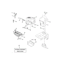 Engine parts for Poulan Riding Mower Tractor DB24H8YT from AppliancePartsPros.com