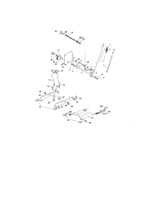 Mower Lift parts for Poulan Riding Mower Tractor DB27H48YT from AppliancePartsPros.com