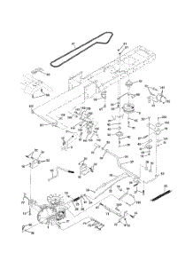 Drive parts for Poulan Riding Mower Tractor DPR20H46STA from AppliancePartsPros.com