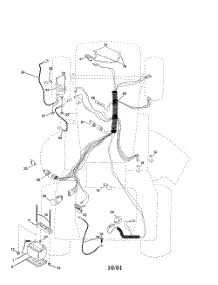 Electrical parts for Poulan Riding Mower Tractor DPR22H46STB from AppliancePartsPros.com