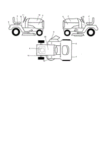 None parts for Poulan Riding Mower Tractor DPR22H48STA from AppliancePartsPros.com