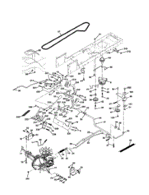 Drive parts for Poulan Riding Mower Tractor DPR22H48STC from AppliancePartsPros.com