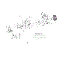 Scroll  /  Impeller  /  Handle parts for Poulan Leaf Blower GBV 325 TYPE 2 from AppliancePartsPros.com