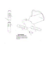 Vac Tubes & Bag parts for Poulan Leaf Blower GBV 345 TYPE 2 from AppliancePartsPros.com