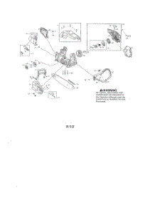 Shield  /  Handle  /  Fan Housing parts for Poulan Chainsaw GZ380 from AppliancePartsPros.com