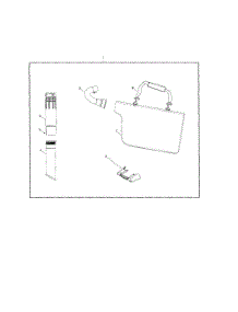 Optional Vac Accessory parts for Poulan Leaf Blower HB280 from AppliancePartsPros.com