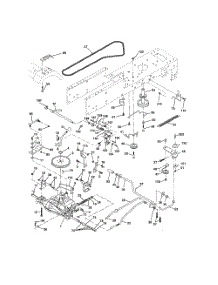 Drive parts for Poulan Riding Mower Tractor HD17542 from AppliancePartsPros.com