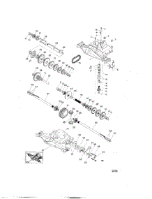 Dana-Transaxle D4360-140 parts for Poulan Riding Mower Tractor HD17542 from AppliancePartsPros.com