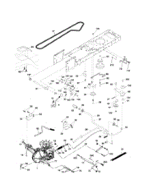 Drive parts for Poulan Riding Mower Tractor HD21H42 from AppliancePartsPros.com