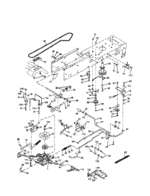 Drive parts for Poulan Riding Mower Tractor HDC185H46A from AppliancePartsPros.com