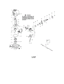 Cylinder  /  Crankshaft  /  Crankcase parts for Poulan Hedge Trimmer HHT25 from AppliancePartsPros.com