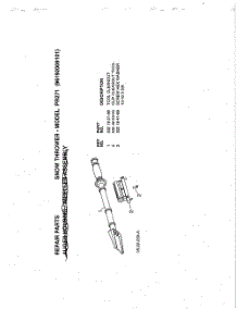 Impeller & Gear Box parts for Poulan Snow Removal Equipment MFILESPROD2 from AppliancePartsPros.com