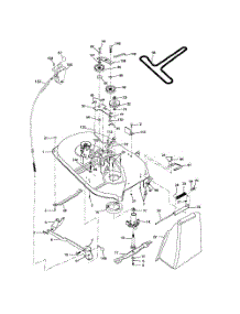 Mower Deck parts for Poulan Riding Mower Tractor PB1638LT from AppliancePartsPros.com