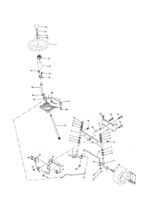 Steering parts for Poulan Riding Mower Tractor PB1842LT from AppliancePartsPros.com