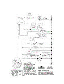 Schematic-Tractor parts for Poulan Riding Mower Tractor PB18542LT from AppliancePartsPros.com