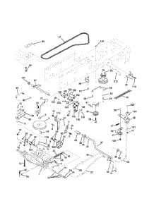 Drive parts for Poulan Riding Mower Tractor PB18542LT from AppliancePartsPros.com