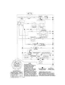 Schematic parts for Poulan Riding Mower Tractor PB18542LT from AppliancePartsPros.com