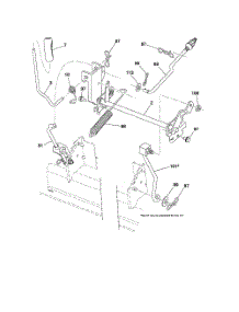Mower Lift parts for Poulan Riding Mower Tractor PB195H42LT from AppliancePartsPros.com