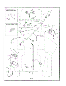 Electrical parts for Poulan Riding Mower Tractor PB195H46YT from AppliancePartsPros.com