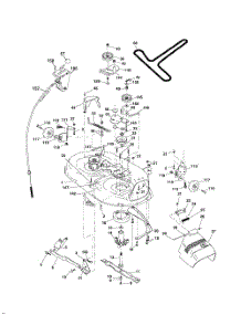 Mower Deck parts for Poulan Riding Mower Tractor PB19H42LT from AppliancePartsPros.com