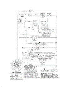 Schematic-Tractor parts for Poulan Riding Mower Tractor PB19H42LT from AppliancePartsPros.com