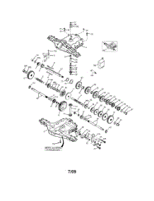 Transaxle parts for Poulan Riding Mower Tractor PB2042YT from AppliancePartsPros.com