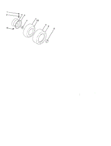 Wheels And Tires parts for Poulan Riding Mower Tractor PB20H42YT from AppliancePartsPros.com