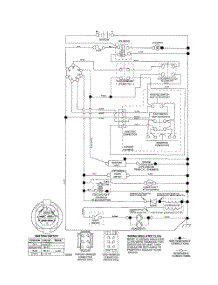 Schematic-Tractor parts for Poulan Riding Mower Tractor PB20H42YT from AppliancePartsPros.com