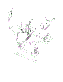 Mower Lift parts for Poulan Riding Mower Tractor PB20H42YT from AppliancePartsPros.com