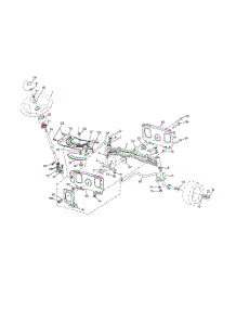 Steering Assembly parts for Poulan Riding Mower Tractor PB22H42YT from AppliancePartsPros.com