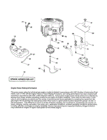 Engine parts for Poulan Riding Mower Tractor PB22H46YT from AppliancePartsPros.com