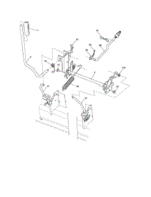 Mower Lift parts for Poulan Riding Mower Tractor PB22H46YT from AppliancePartsPros.com