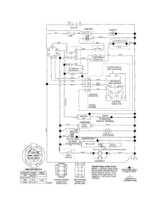 Schematic-Tractor parts for Poulan Riding Mower Tractor PB22H48YT from AppliancePartsPros.com