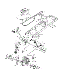 Drive parts for Poulan Riding Mower Tractor PBGT26H54 from AppliancePartsPros.com