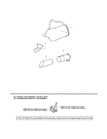Vacuum Tube Assembly parts for Poulan Leaf Blower PBV200LE from AppliancePartsPros.com