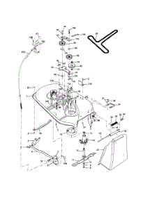 Mower Deck parts for Poulan Riding Mower Tractor PD15538LT from AppliancePartsPros.com