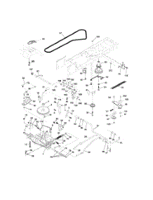 Drive parts for Poulan Riding Mower Tractor PD17542LT from AppliancePartsPros.com