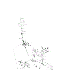 Steering Assembly parts for Poulan Riding Mower Tractor PD17542LT from AppliancePartsPros.com
