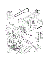 Drive parts for Poulan Riding Mower Tractor PD22H42STA from AppliancePartsPros.com