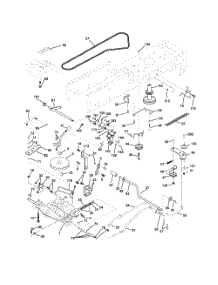 Drive parts for Poulan Riding Mower Tractor PK1942LT from AppliancePartsPros.com