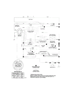 Scheamtic-Tractor parts for Poulan Riding Mower Tractor PK1942LT from AppliancePartsPros.com