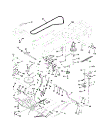 Drive parts for Poulan Riding Mower Tractor PK1942LT from AppliancePartsPros.com